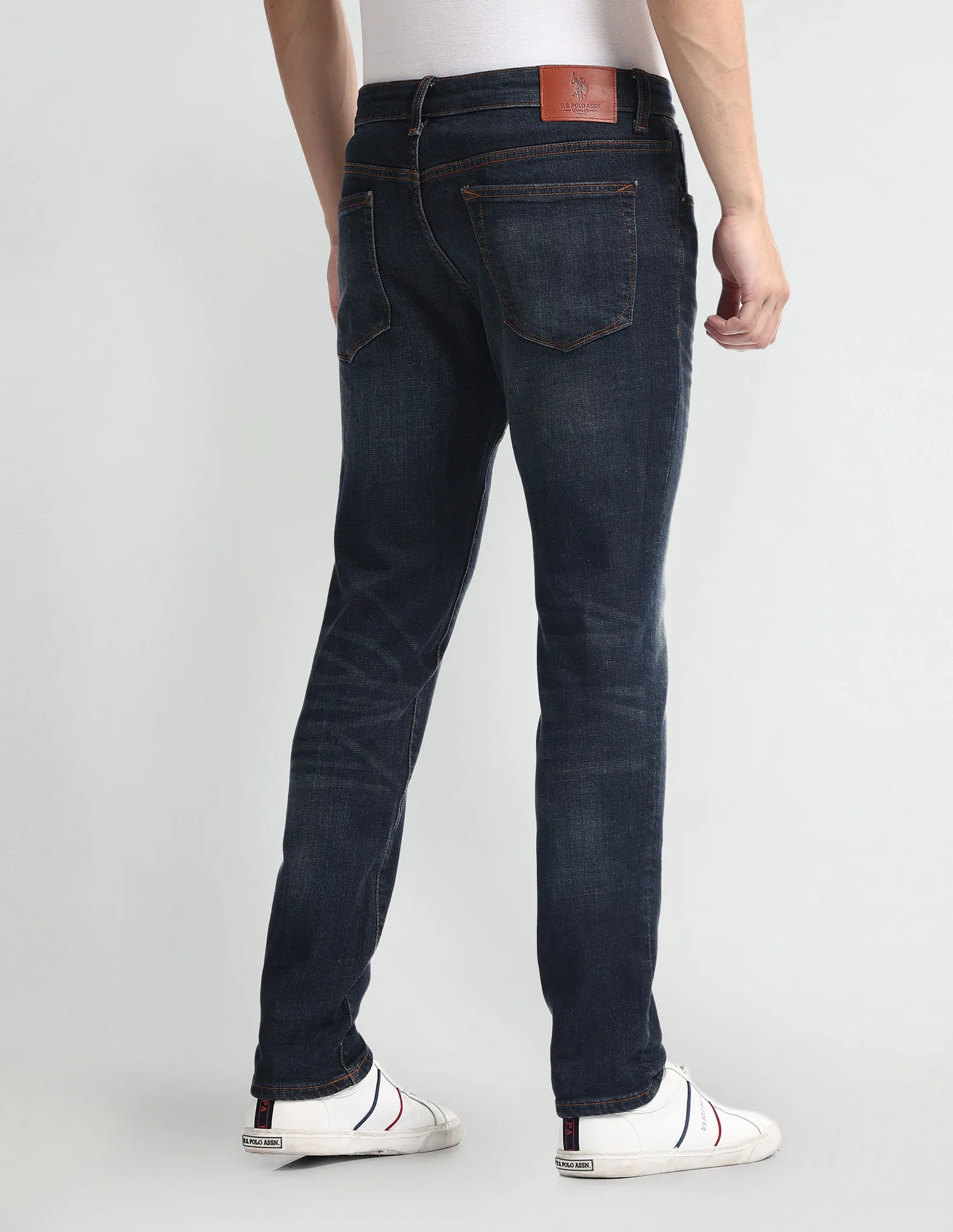 U.S. Polo Assn. Denim Co. Brandon Slim Tapered Fit Blue Jeans