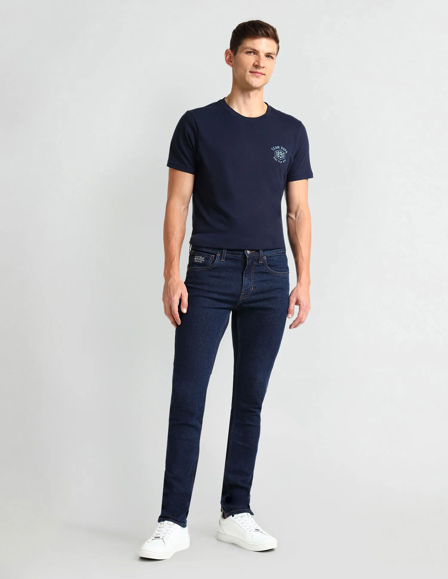 U.S. Polo Assn. Denim Co. Regallo Skinny Fit Navy Jeans