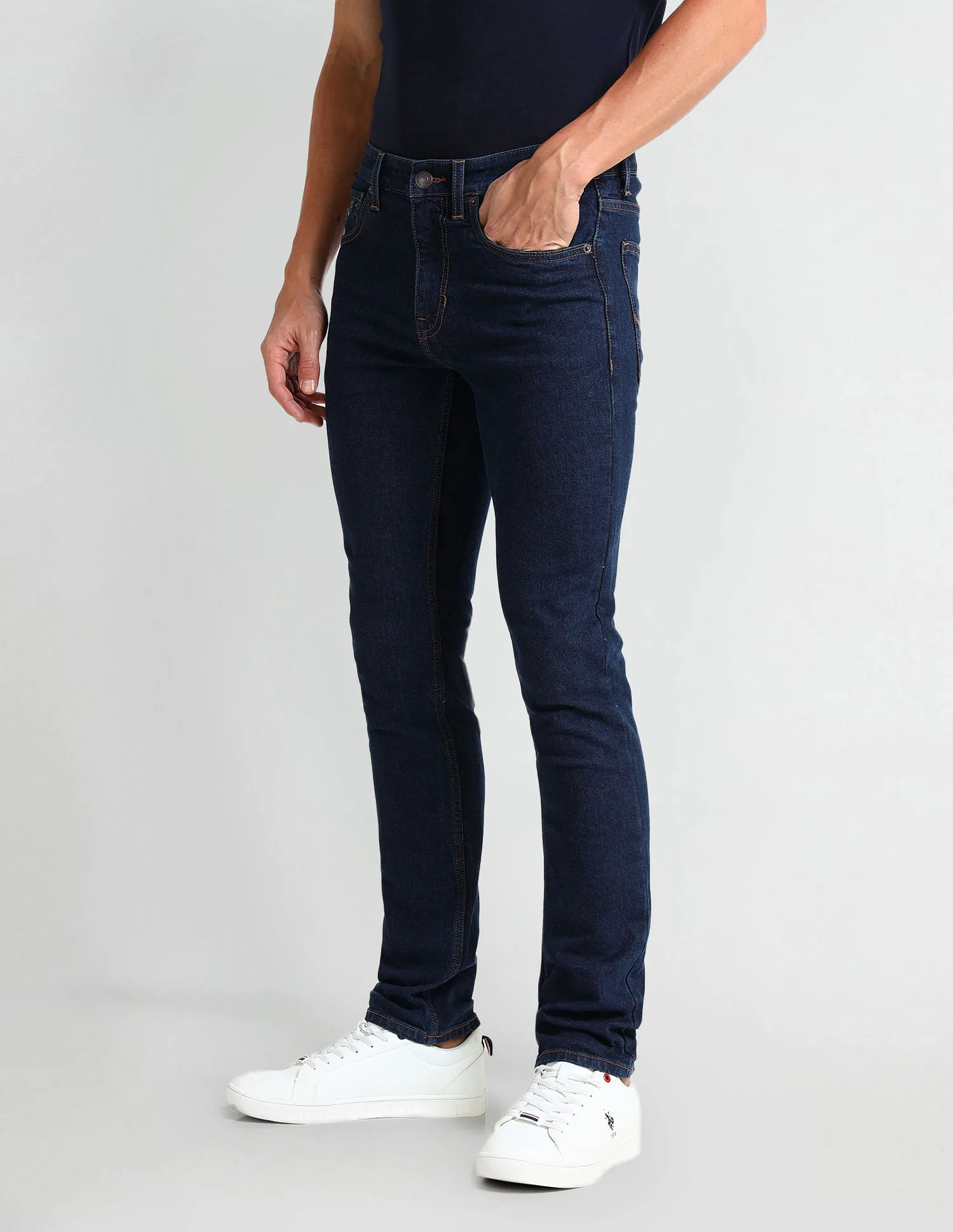 U.S. Polo Assn. Denim Co. Regallo Skinny Fit Navy Jeans