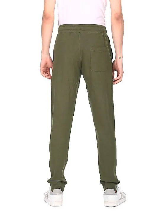 U.S. Polo Assn. Drawstring Waist Solid Joggers