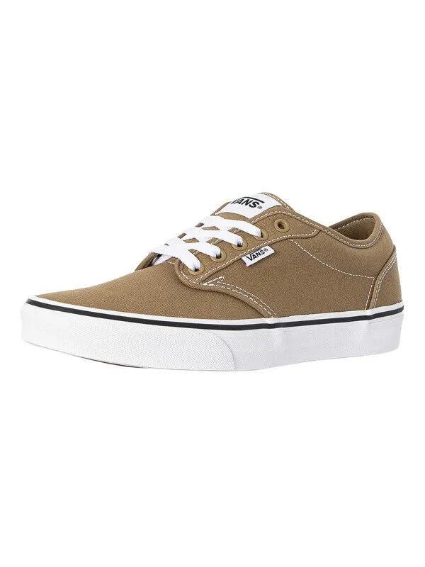 Vans Atwood Canvas Trainers - Gothic Olive/White