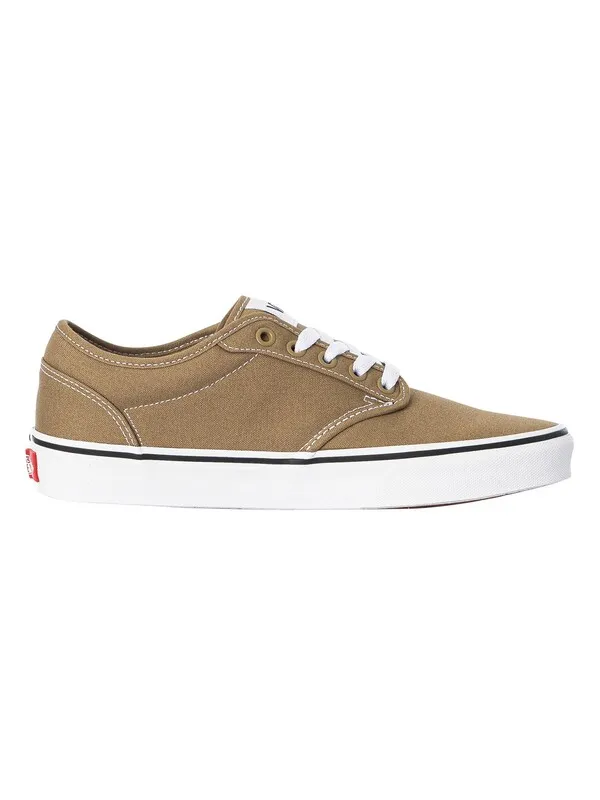 Vans Atwood Canvas Trainers - Gothic Olive/White