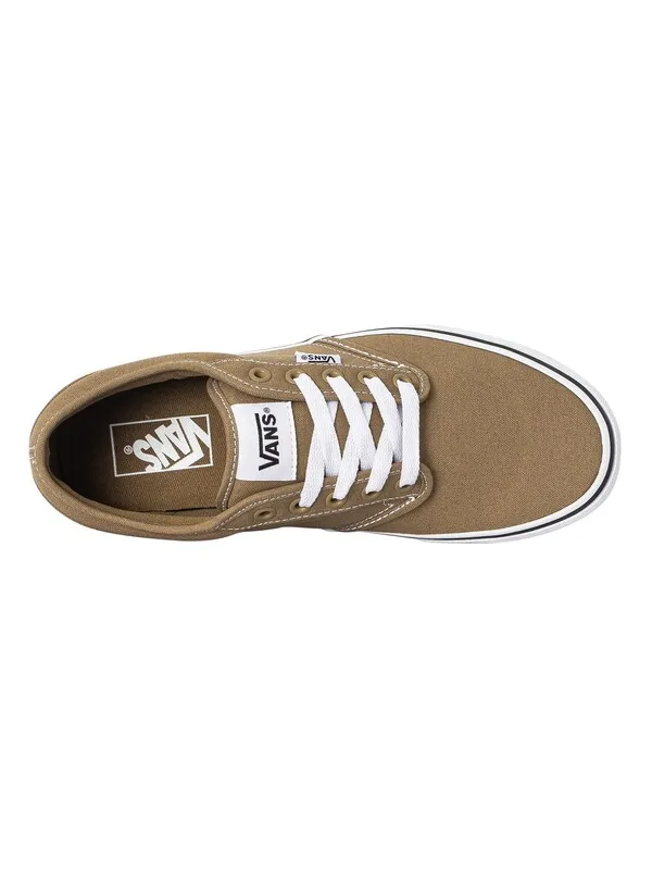 Vans Atwood Canvas Trainers - Gothic Olive/White