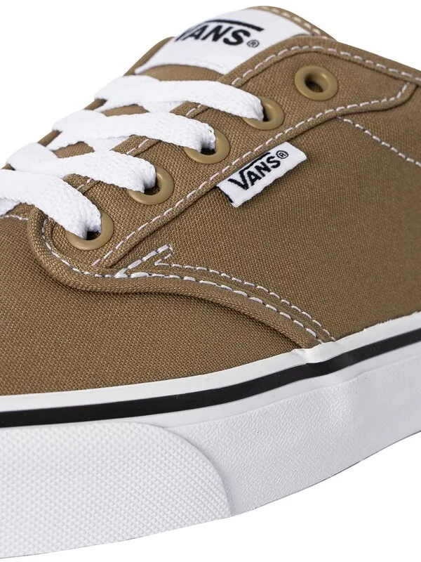 Vans Atwood Canvas Trainers - Gothic Olive/White