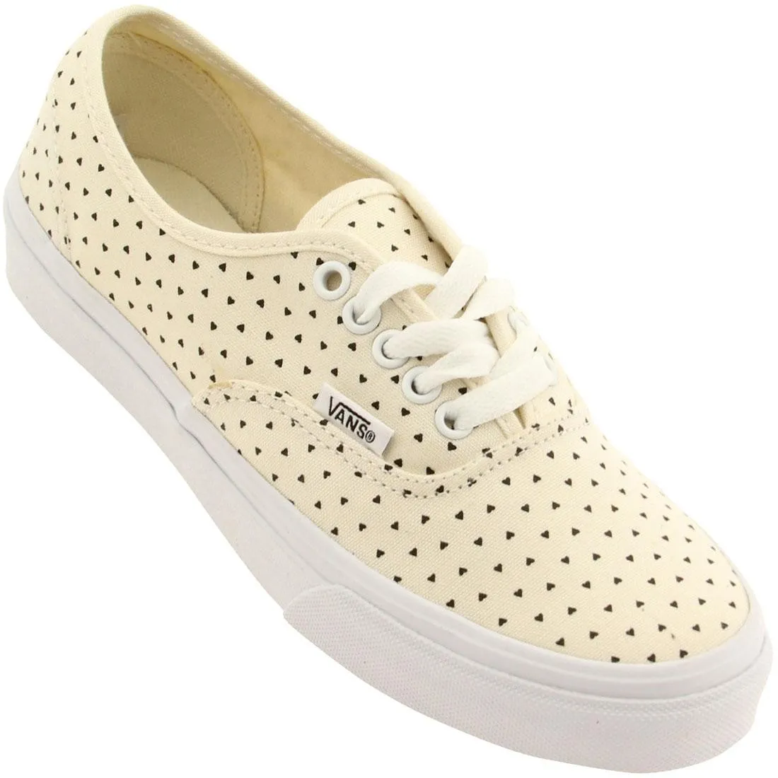 Vans Men Authentic Slim - Micro Hearts (white / black)