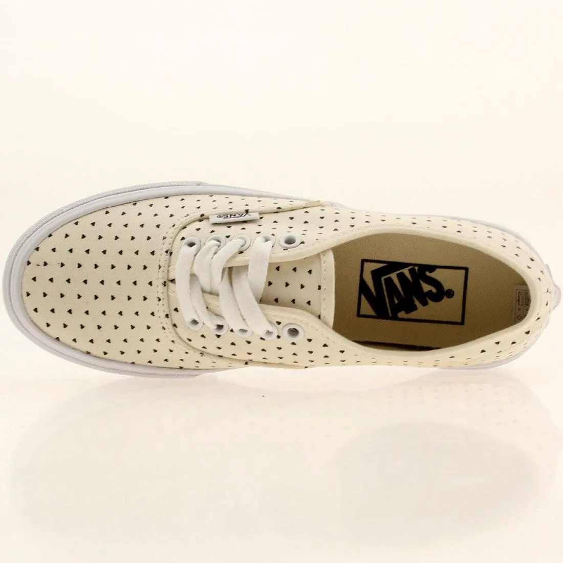 Vans Men Authentic Slim - Micro Hearts (white / black)