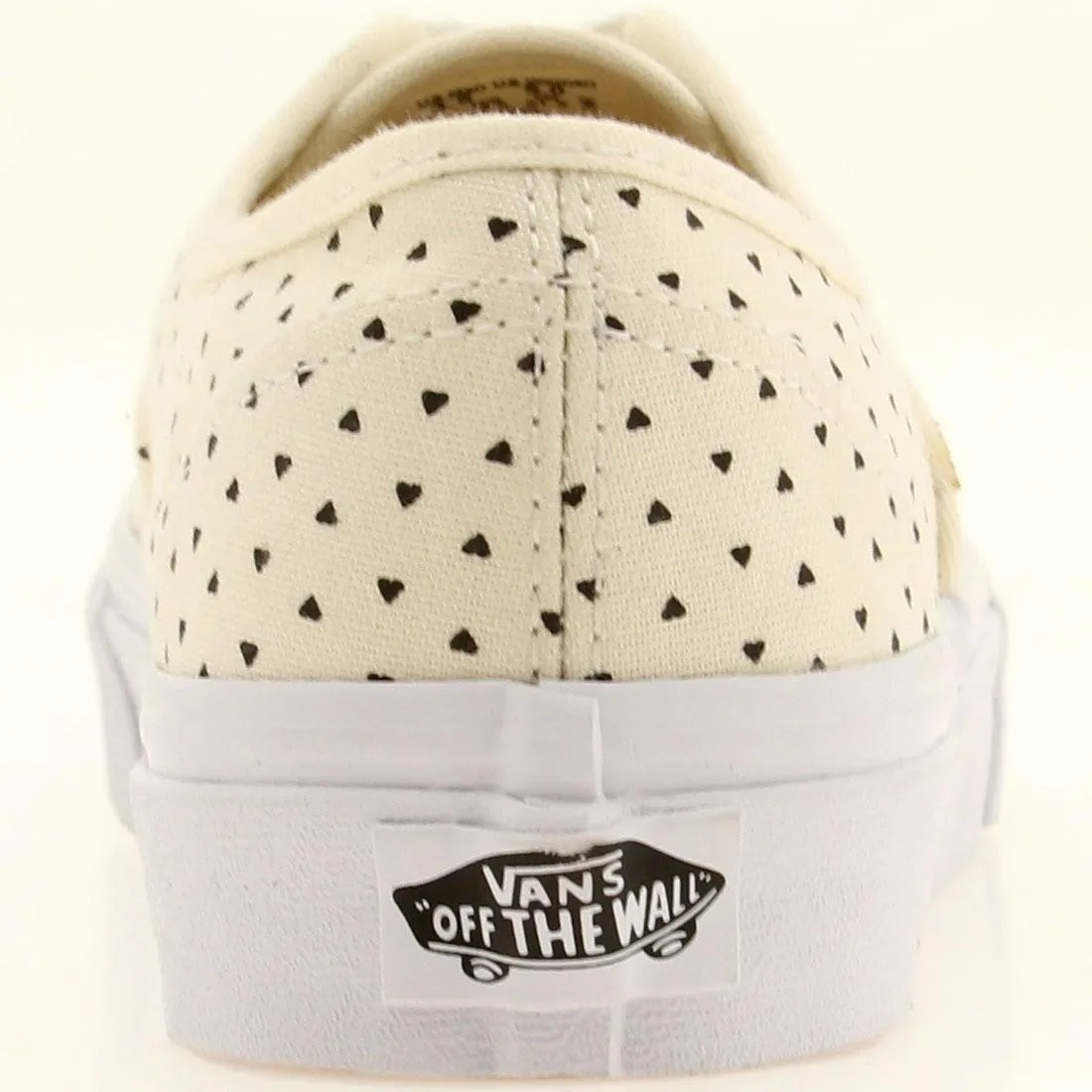 Vans Men Authentic Slim - Micro Hearts (white / black)