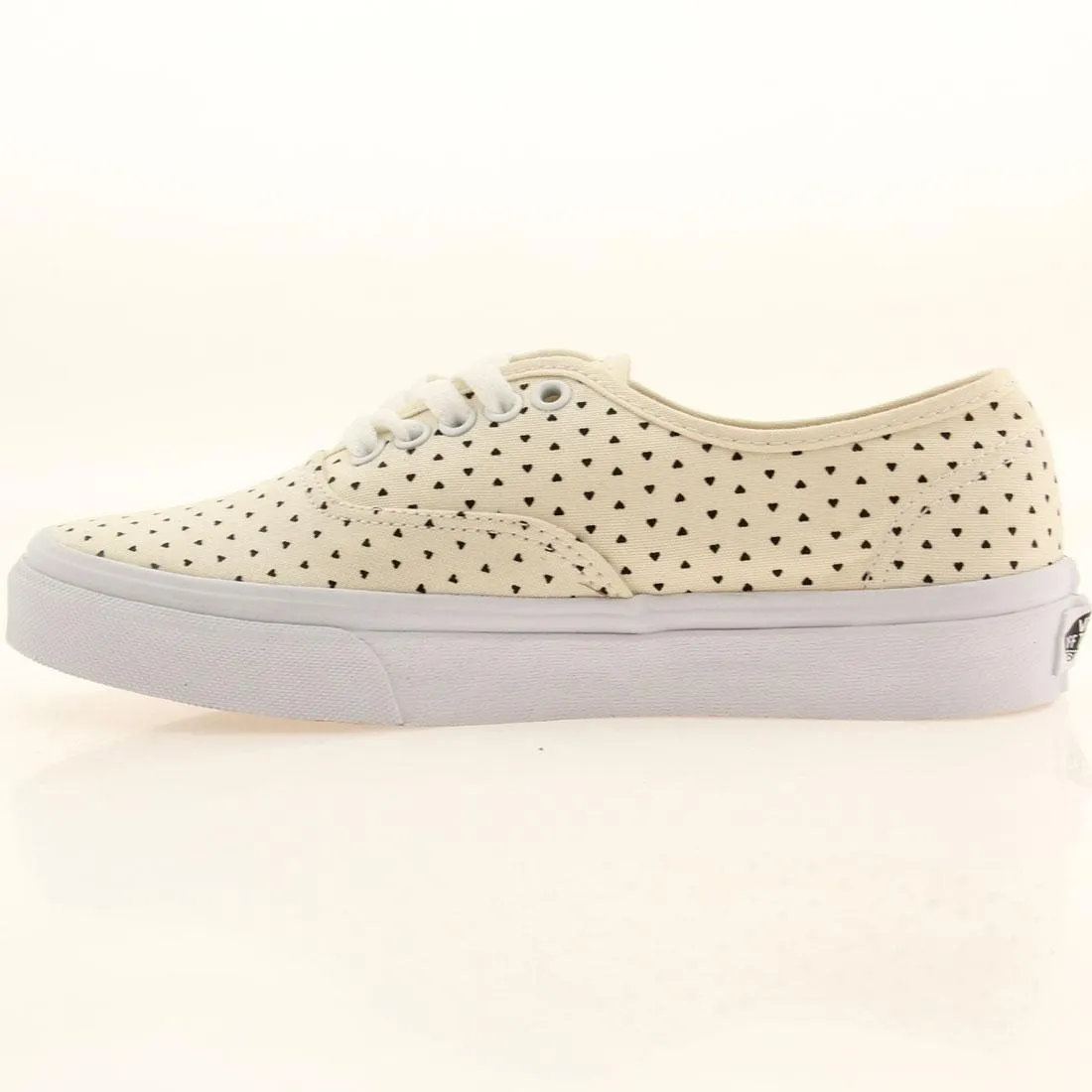 Vans Men Authentic Slim - Micro Hearts (white / black)