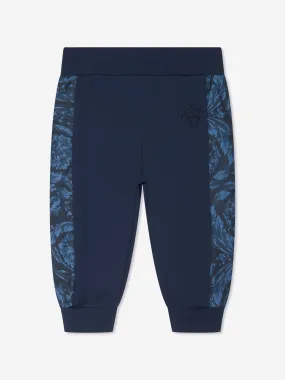 Versace Baby Barocco Medusa Logo Joggers in Navy