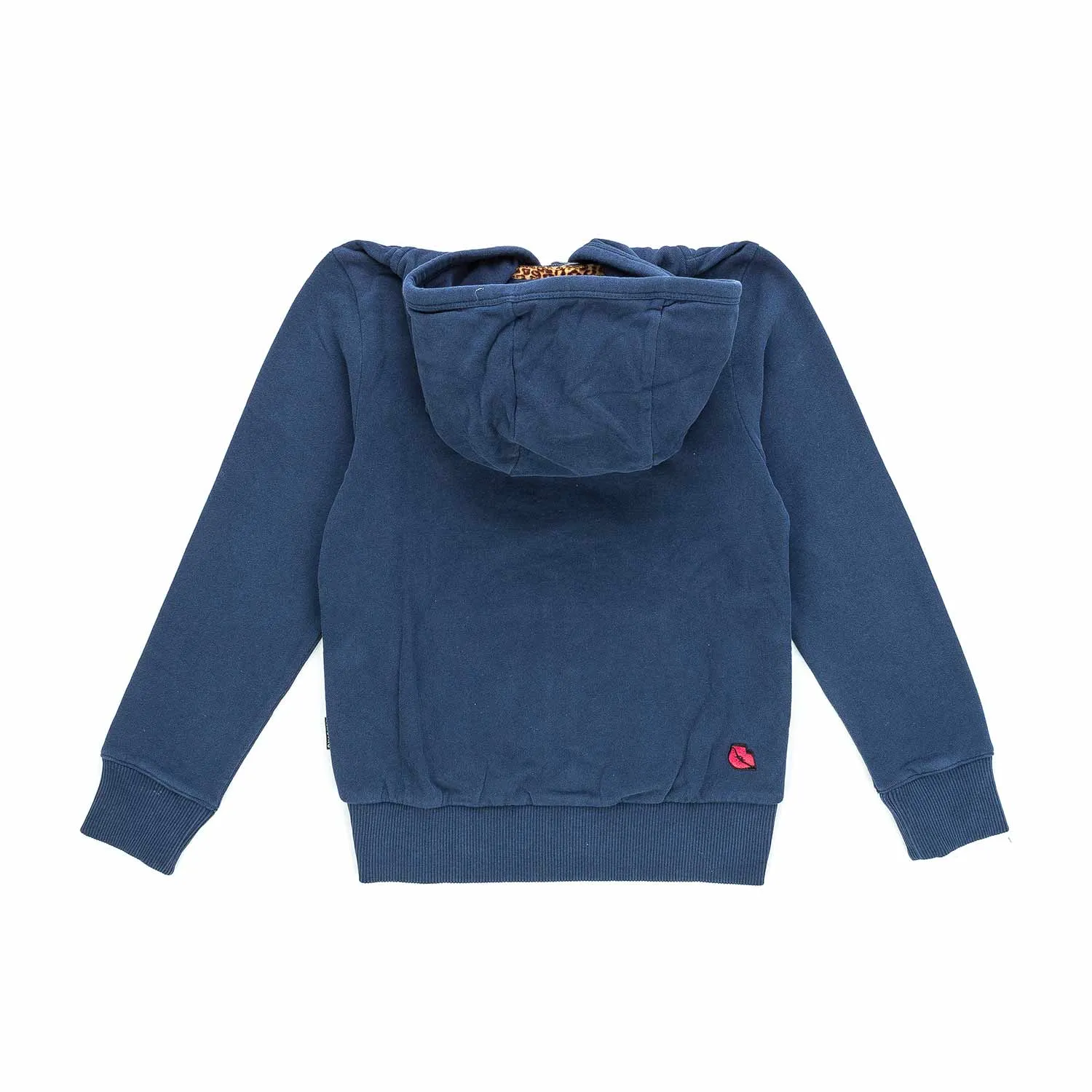 Vingino Blue Cotton Hoodie For Girls