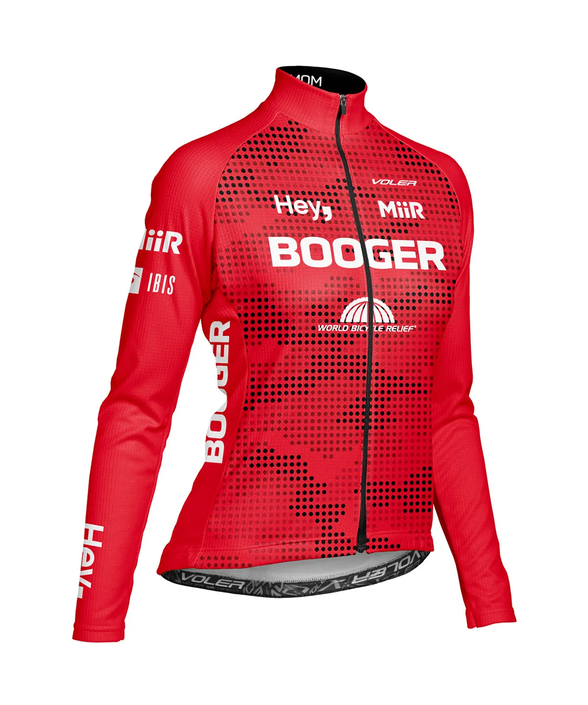 W. PELOTON THERMAL JERSEY - TEAM BOOGER