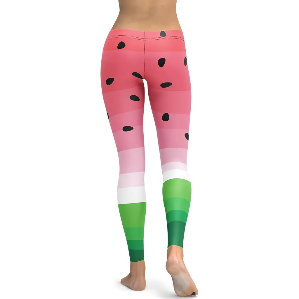 Watermelon Leggings