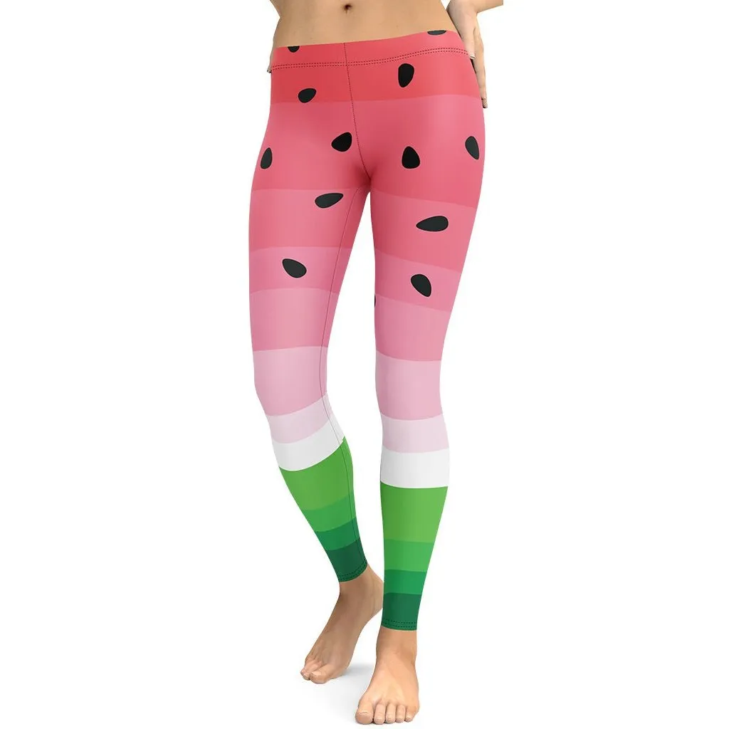 Watermelon Leggings