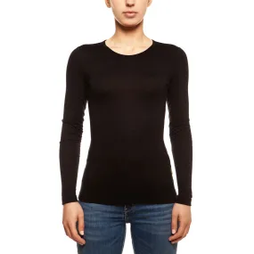 Women's 160 Thermal Long Sleeve Crew Black