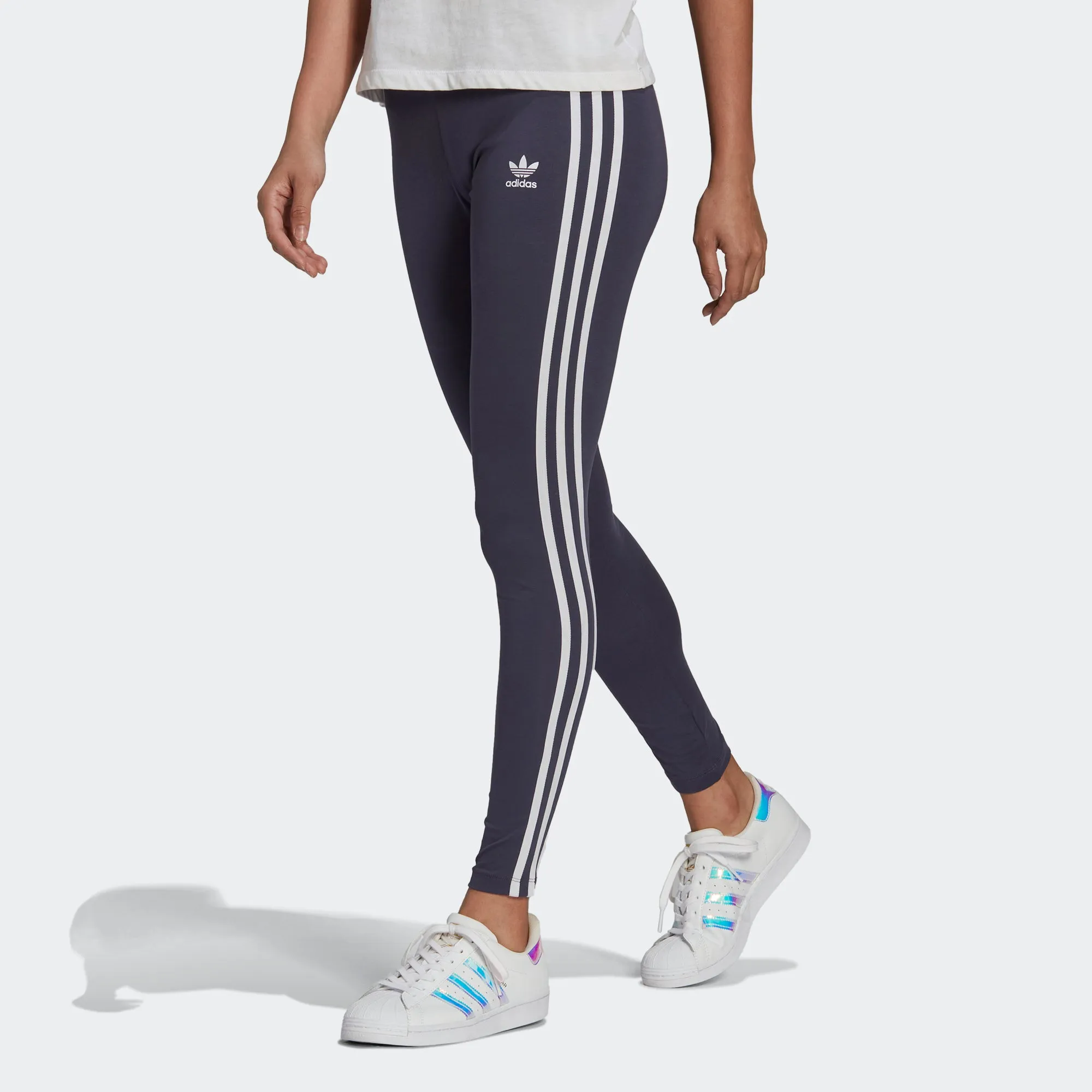 Women's adidas Originals Adicolor 3-Stripes Leggings Shadow Navy