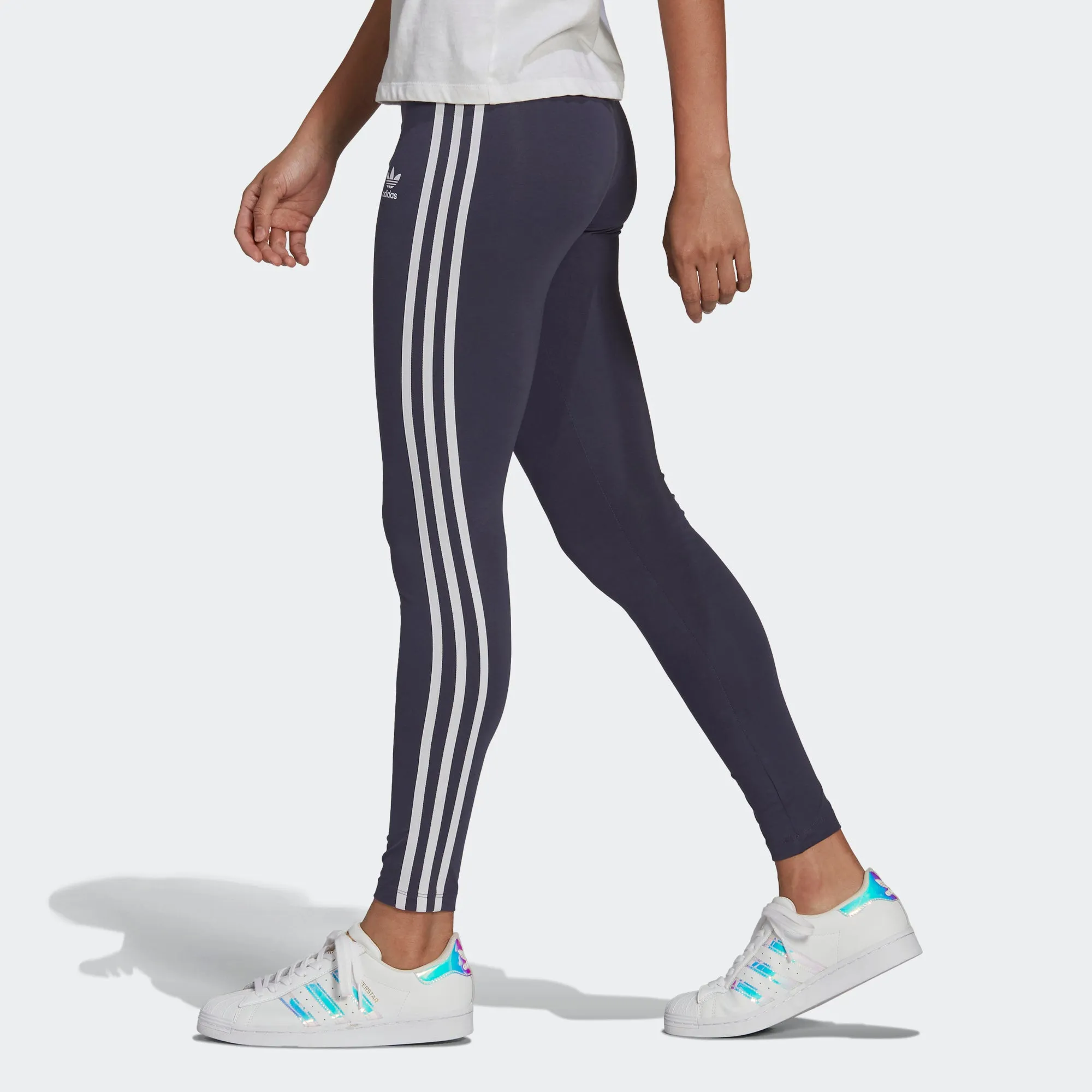 Women's adidas Originals Adicolor 3-Stripes Leggings Shadow Navy