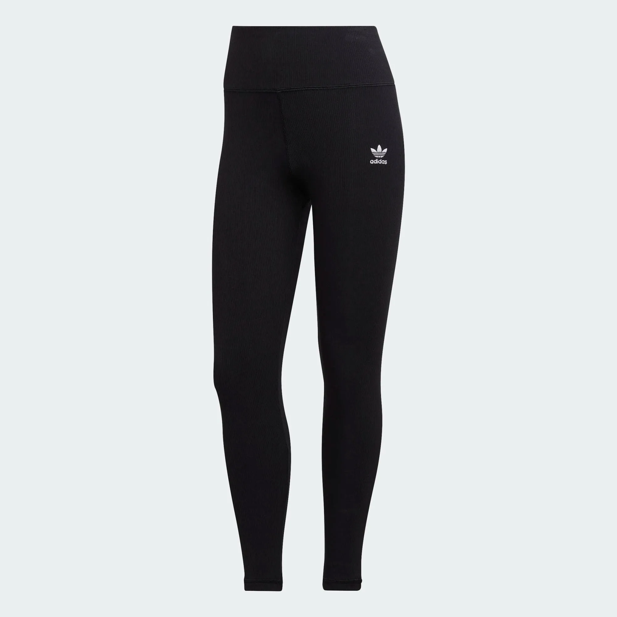 Women's adidas Originals Adicolor Essentials+ Ribbed 7/8 Leggings Black