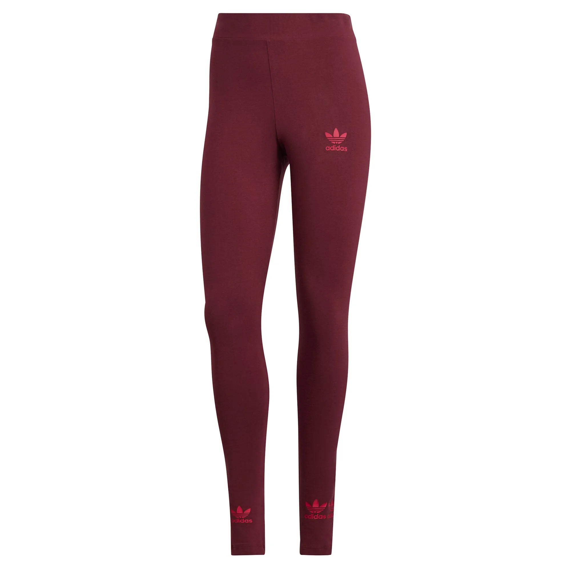 Women's adidas Originals Logo Play Leggings Crimson