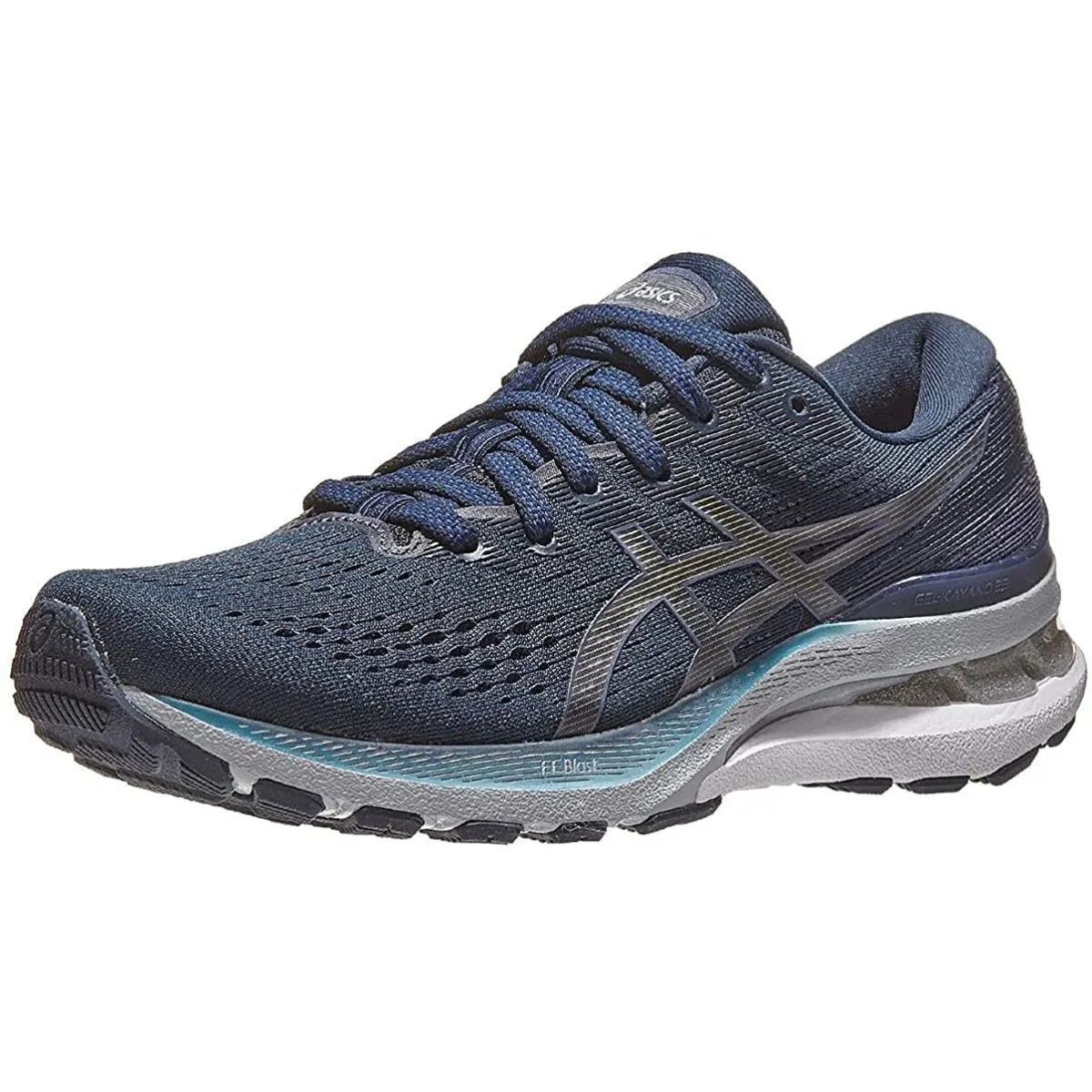 Women's ASICS GEL-KAYANO 28 (French Blue/Thunder Blue)