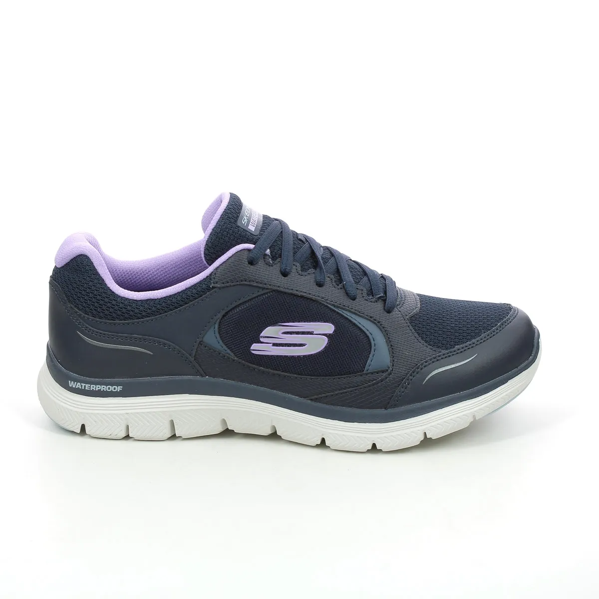 Womens Wide Fit Skechers Flex Appeal 4.0 - 149299 Walking Sneakers