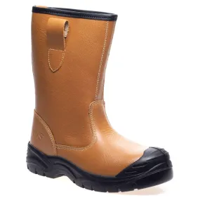 Worksite SS403SM Leather Rigger Safety Boot