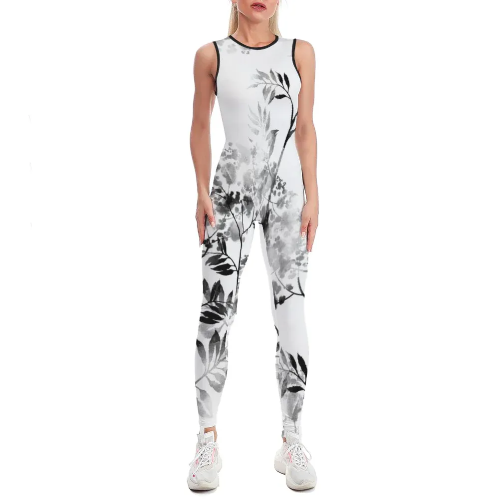 XG001 Set Yoga Top & Yoga Leggings Damen / Frauen Voll-Druck (Multi-Image-Design) selbst gestalten und bedrucken