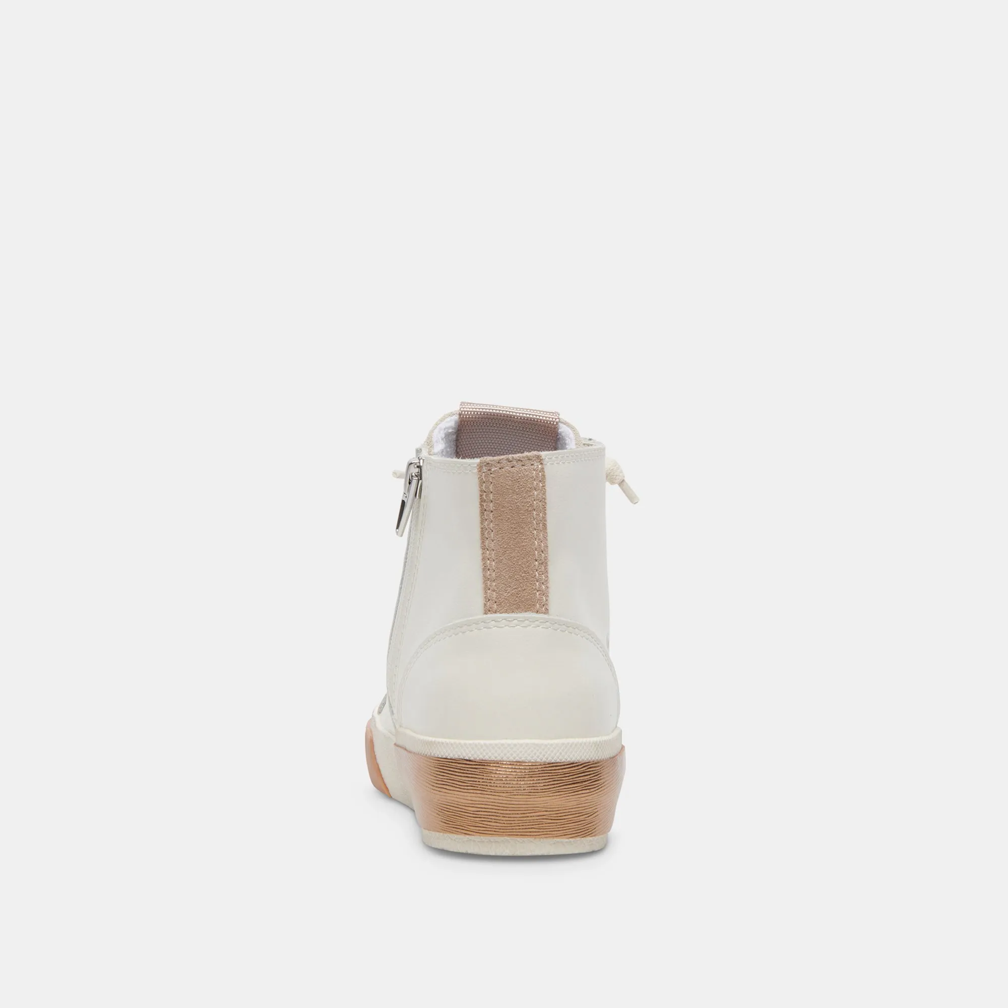 ZOHARA SNEAKERS WHITE TAN LEATHER - re:vita